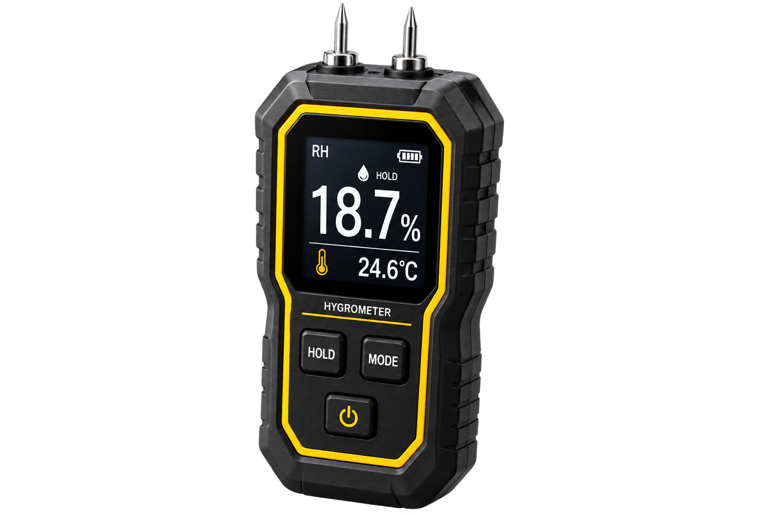 FoxScan hygrometer measuring surface moisture